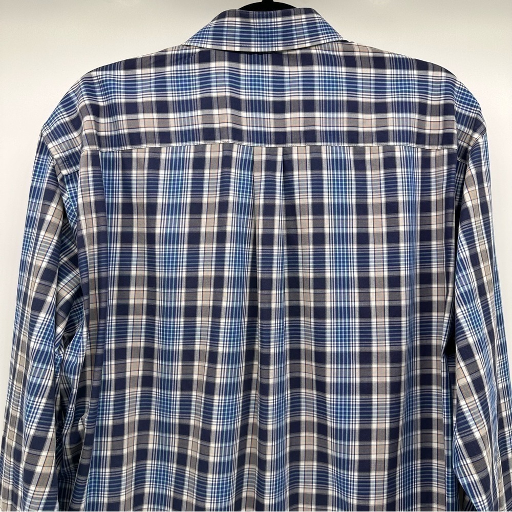 Peter Millar Plaid Long Sleeve Button Down Shirt Size‎ XL - Picture 7 of 13
